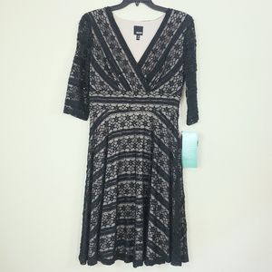 Melrose petite little black dress in size 14P NWT